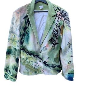 LA Cite Paris Colorful Jacket/ Blazer XL